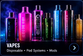 Vape devices and disposable pod systems for sale at LA Vape & Tobacco